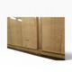 Vintage wooden display cabinet / multi-level display / bar furniture