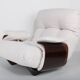 Fauteuil Marsala avec ottoman de Michel Ducaroy pour Ligne Roset
