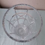 Vase en cristal taillé