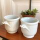 Paire de cache pots porcelaine de Limoges