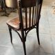 Set of 24 restored bistro chairs.