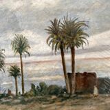 Orientalist painting early 20th century