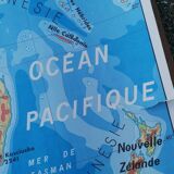 Ancienne carte MDI Amérique du Sud-Océanie.