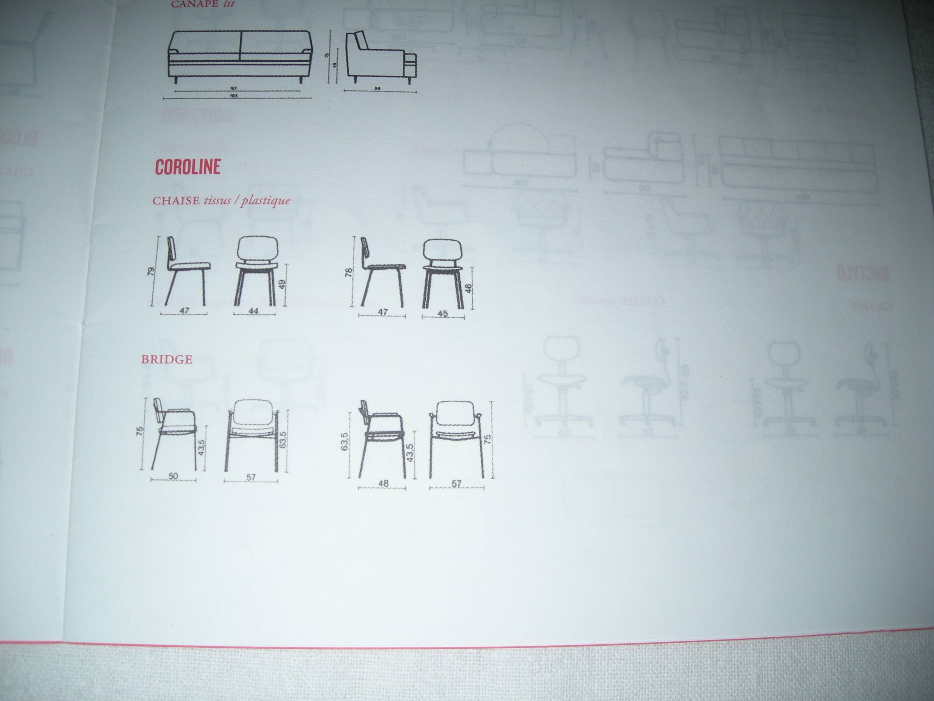 Coroline bridge chair - Eugen Schmidt - Airborne