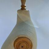 Mannequin of couture 1900 fabric structure wood