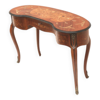 Louis XV kidney-shaped sideboard / side table from the 19th cent