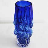 1960's Flower Vase by Pavel Hlava for Novy Bor Glasswork