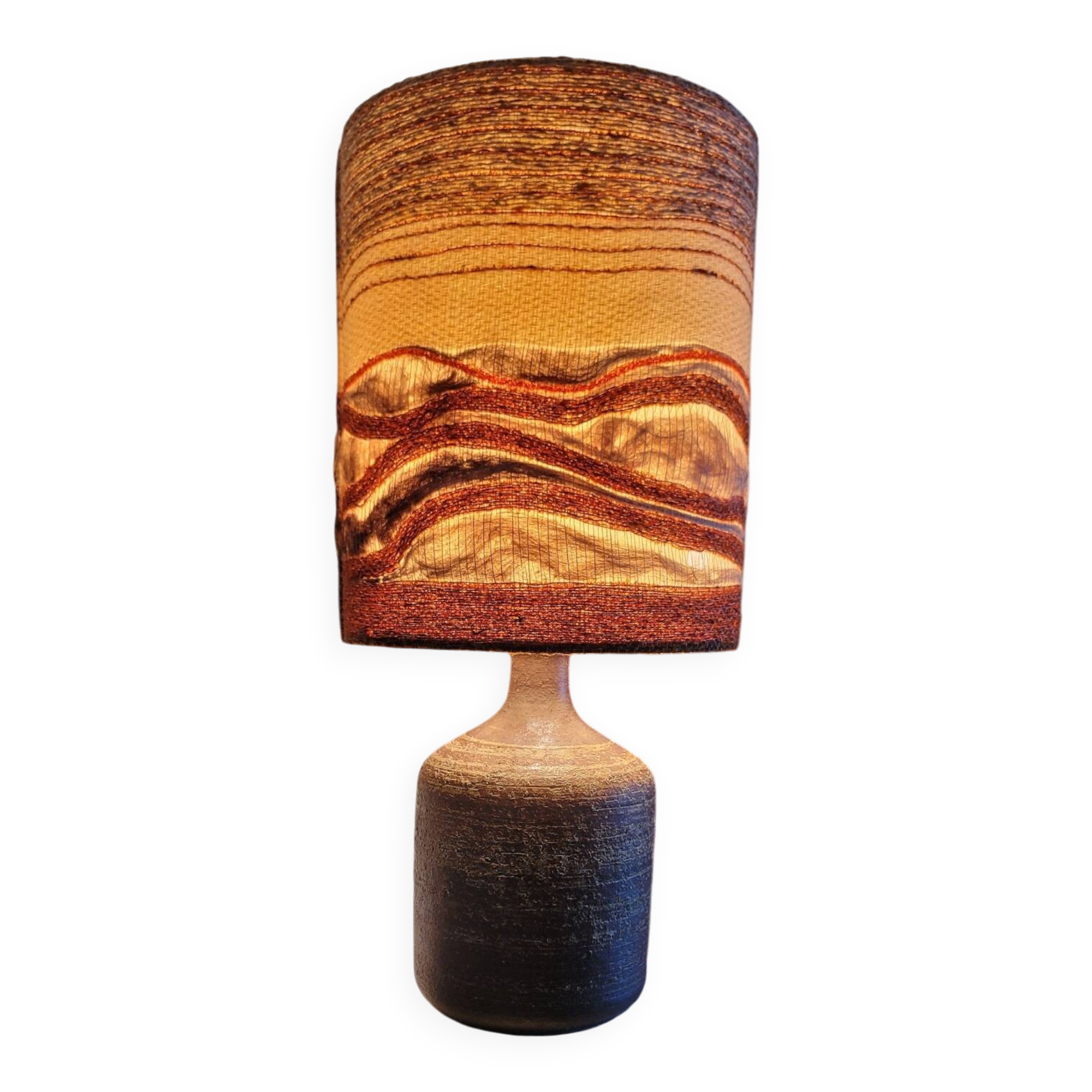 Jacques Pouchain table lamp in ceramic Atelier de Dieuleffit