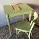 Bureau vintage et sa chaise assortie