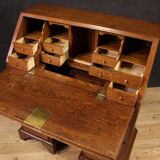 Bureau hollandais en chêne du XXe siècle
