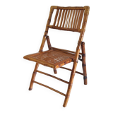 Folding bamboo chair for children