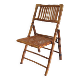 Folding bamboo chair for children