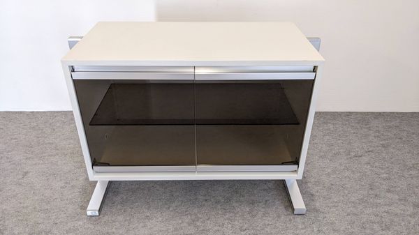 Buffet bas vitré de Michel Ducaroy pour Ligne Roset, France vers 1970