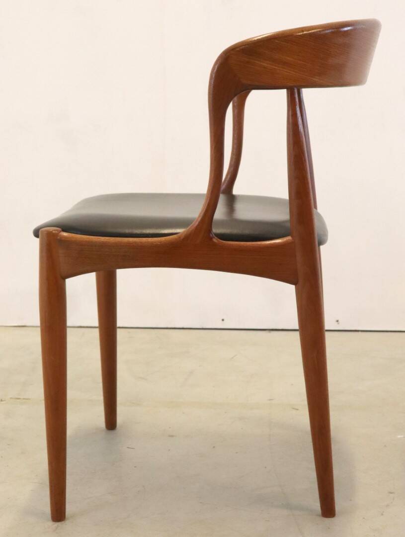Set of 6 chairs Johannes Andersen voor Uldum stoelen -