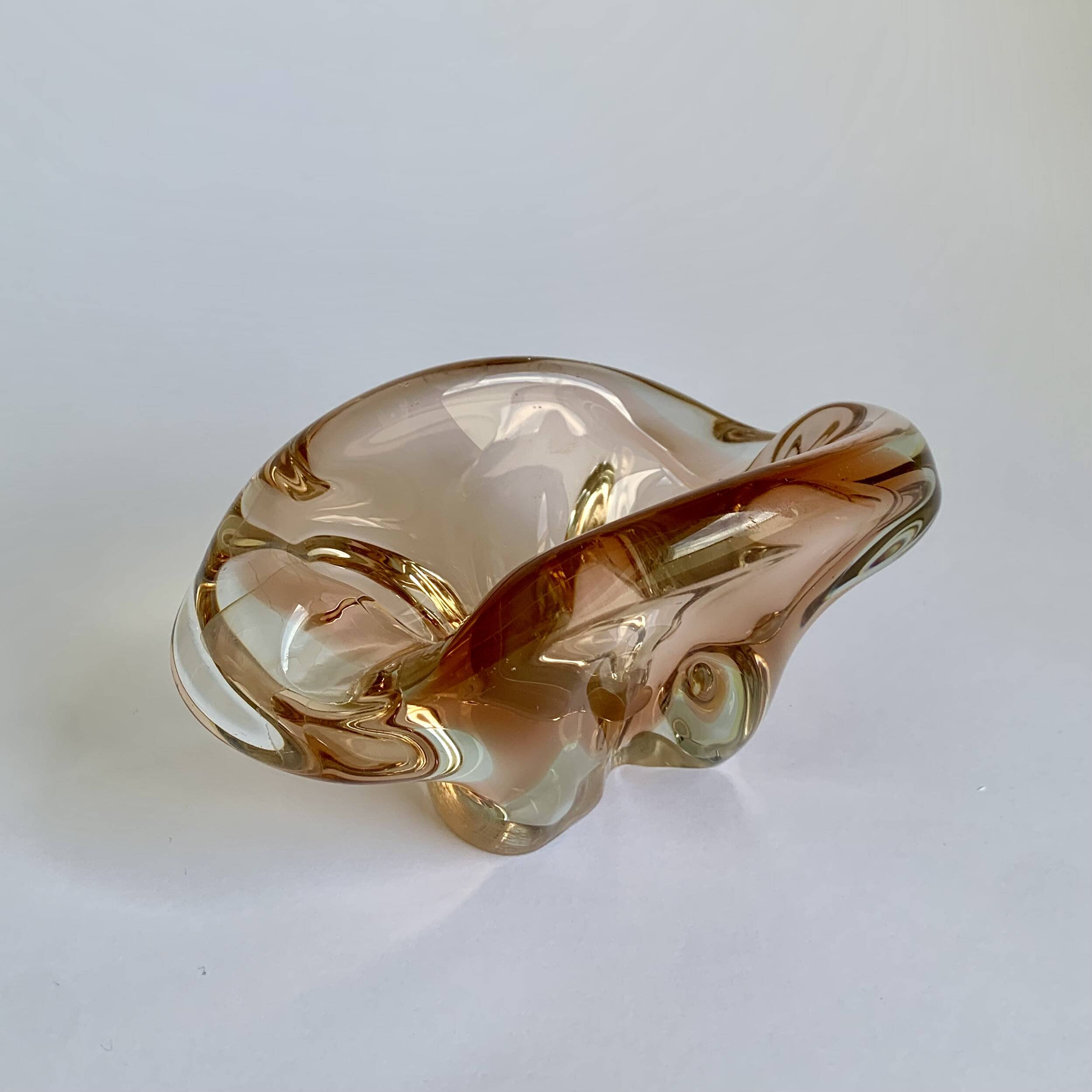 Cendrier par Jozef Hospodka pour Chribska Sklarna, 1960s