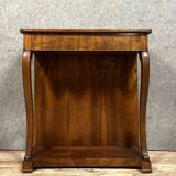 Louis Philippe / Restoration period console in walnut circa 1820