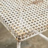 Iron garden table