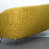 Two-Seater Sofa in the Style of Ico Parisi, Italy, 1950s