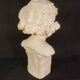 Old plaster bust - The gracious child