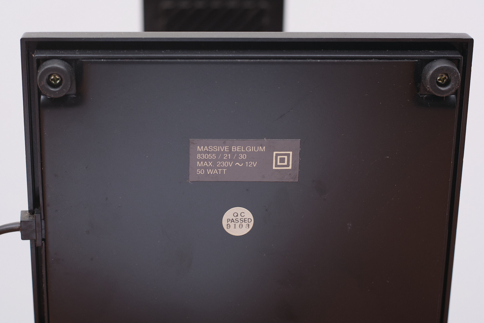 Lampes de table zig-zag, shui l. ré. chan, 1984, Hong Kong