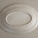 Oval iron earth dish