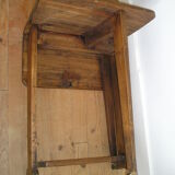 Old folding side table
