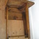 Old folding side table