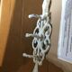 Hanging cloth or vintage metal keys
