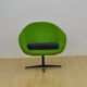 Shell armchair on a swivel leg, 1960s