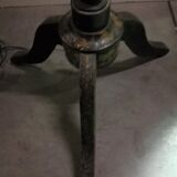 Napoleon III floor lamp in black lacquered wood