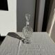 Carafe en verre moulé en forme de raisin H29 D10