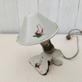 Lamp mushroom clip painted sheet metal