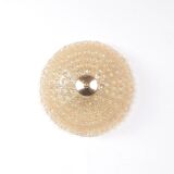 Carl Fagerlund Orrefors crystal wall or ceiling lamp, for Lyfa 1960s