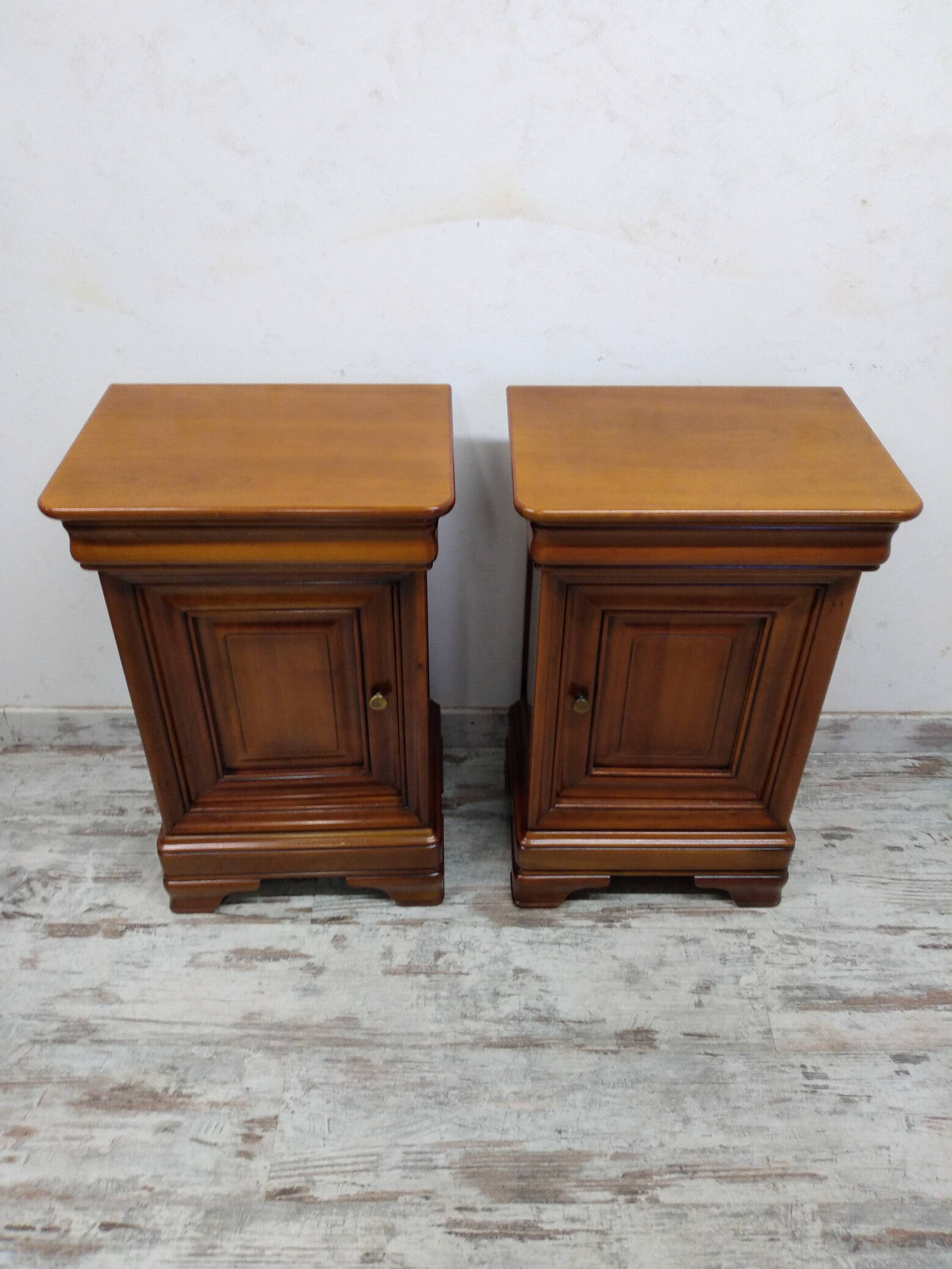 Cherry bedside tables