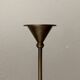 Vintage Italian postmodern metal chandelier, 1980s.