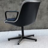 Executive model swivel chair by Charles Pollock edited by Knoll, 1970s