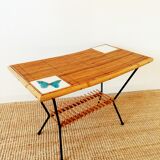 Table basse rotin