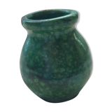 Glazed terracotta vase