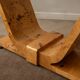 Art Deco Revival Burl Console Table, 1980s-1990s