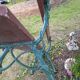 Banc de jardin en fonte 1900