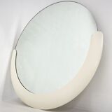 1960's Italian Round Wall Mirror, 80 cm