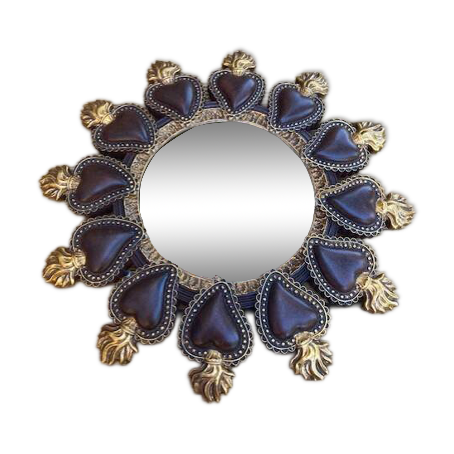 Miroir convexe dit miroir de sorcière