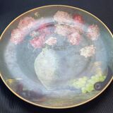 Assiette numérotée par Joe Anna Arnett collection "Peonies in Bloom"
