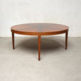 Scandinavian rosewood coffee table, 1960