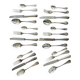 Set of 24 fidelio Christofle silver cutlery