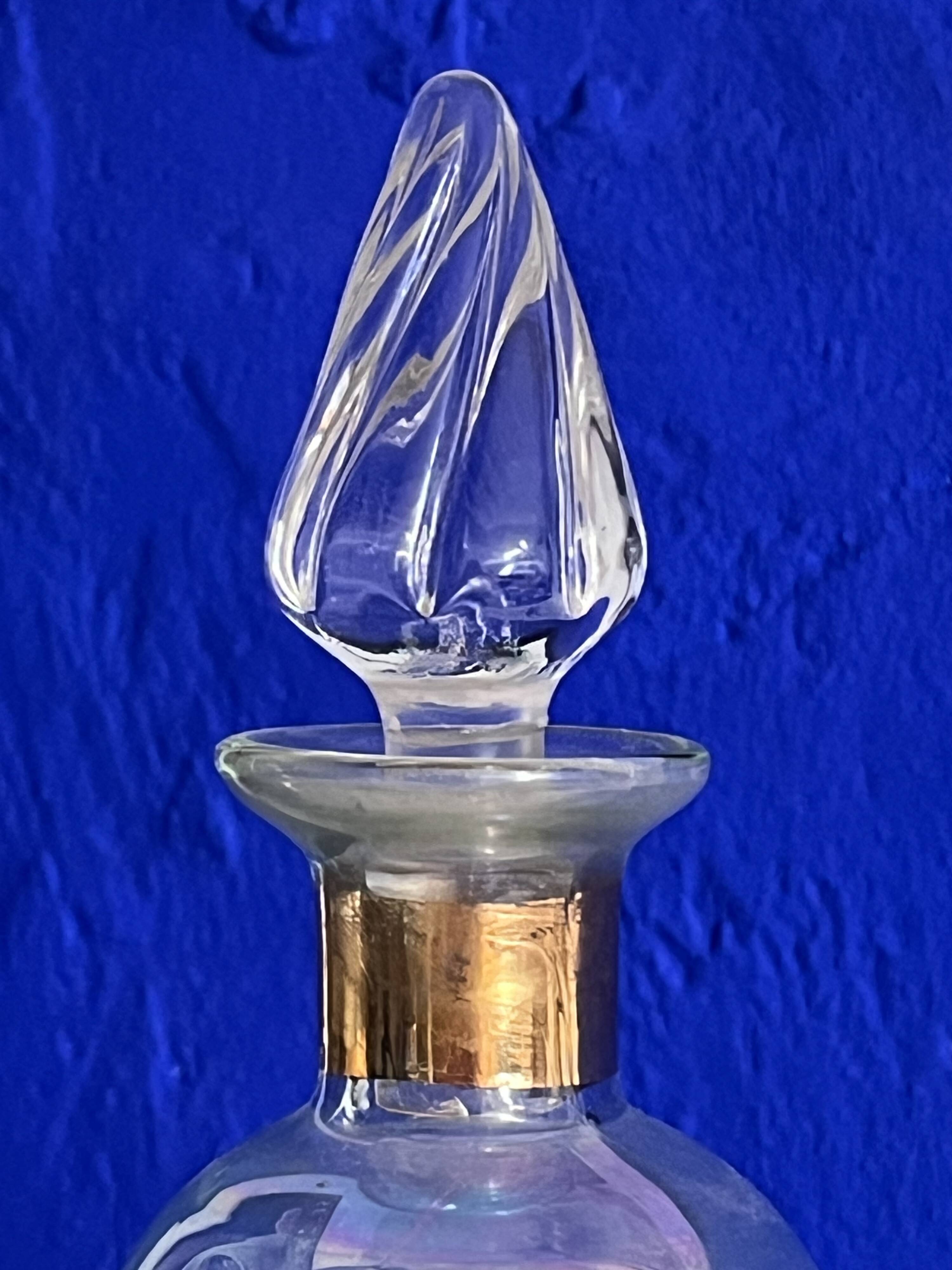 2 vintage Fifties water or wine carafes