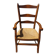 Ancien fauteuil à l'assise paillée
