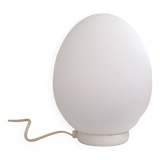 Vintage opaline egg lamp