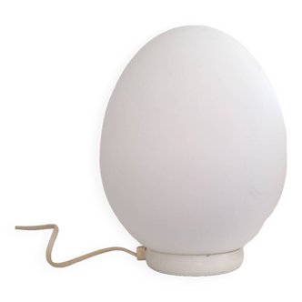 Vintage opaline egg lamp