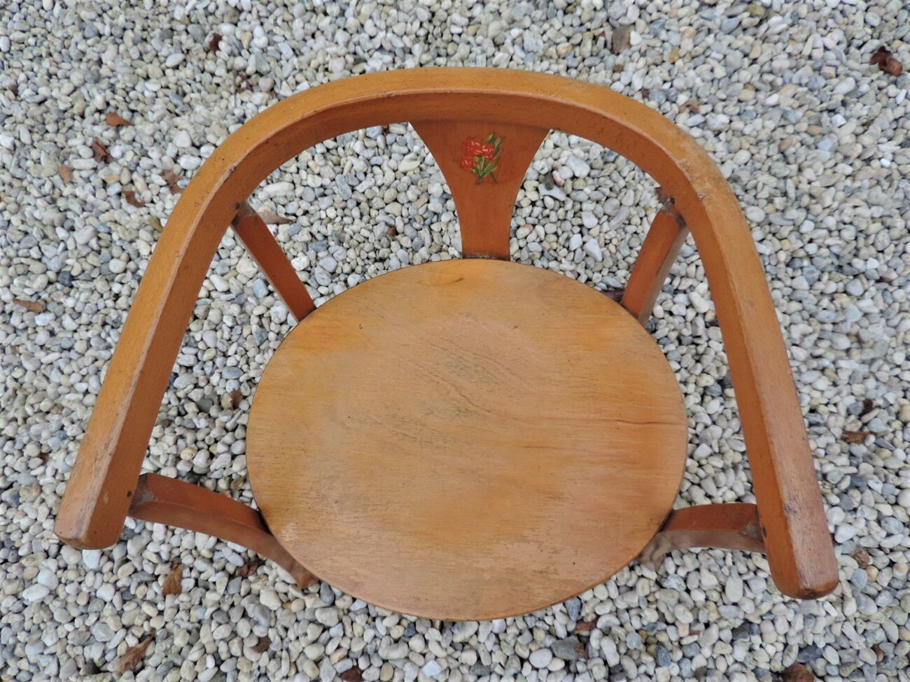 Wooden armchair baumann 50/60 for children